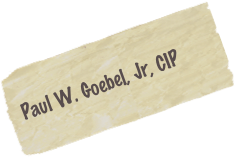
Paul W. Goebel, Jr, CIP